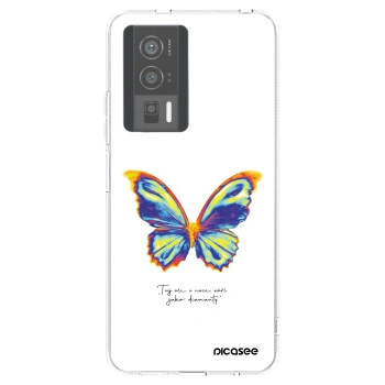 Picasee silikonowe przeźroczyste etui na Xiaomi Poco F5 Pro 5G - Diamanty White