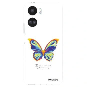 Picasee silikonowe przeźroczyste etui na Honor 90 Lite 5G - Diamanty White
