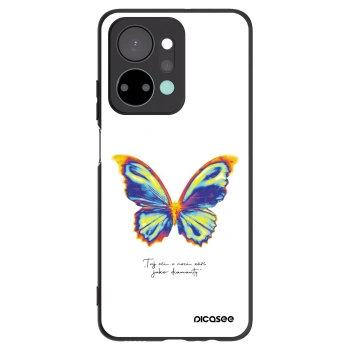 Picasee silikonowe czarne etui na Honor X7a - Diamanty White