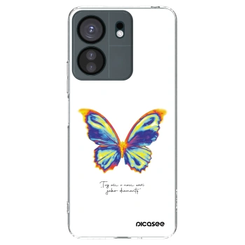 Picasee silikonowe przeźroczyste etui na Xiaomi Redmi 13C 4G - Diamanty White