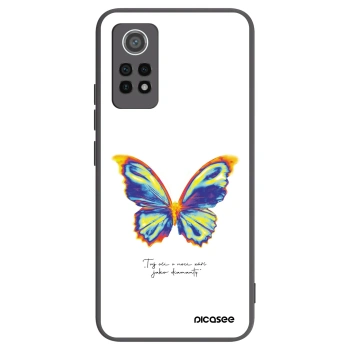 Picasee silikonowe czarne etui na Xiaomi Redmi Note 12 Pro 4G - Diamanty White