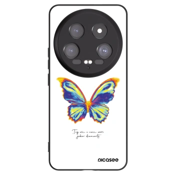 Picasee silikonowe czarne etui na Xiaomi 14 Ultra - Diamanty White