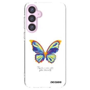 Picasee silikonowe przeźroczyste etui na Samsung Galaxy A55 5G A556B - Diamanty White