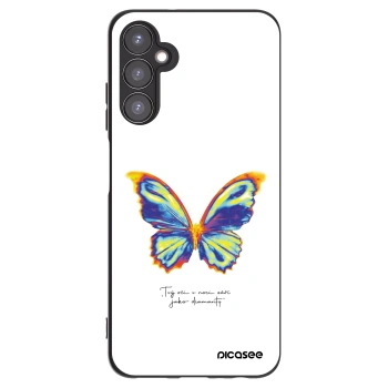 Picasee silikonowe czarne etui na Samsung Galaxy A05s A057G - Diamanty White