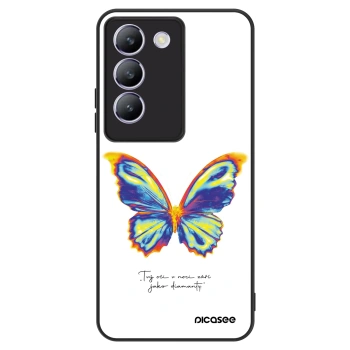 Etui na Vivo V40 SE 5G - Diamanty White
