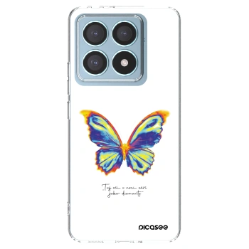 Picasee silikonowe przeźroczyste etui na Xiaomi 14T Pro - Diamanty White