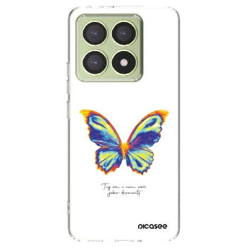 Picasee silikonowe przeźroczyste etui na Xiaomi 14T - Diamanty White