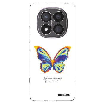 Picasee silikonowe przeźroczyste etui na Xiaomi Redmi Note 14 Pro+ 5G - Diamanty White