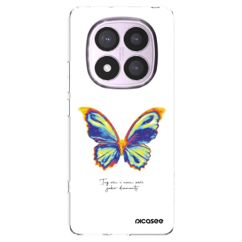 Picasee silikonowe przeźroczyste etui na Xiaomi Redmi Note 14 Pro 5G - Diamanty White
