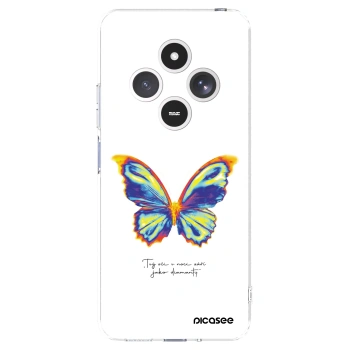 Picasee silikonowe przeźroczyste etui na Xiaomi Redmi 14C - Diamanty White