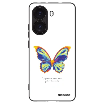 Picasee silikonowe czarne etui na Xiaomi Poco X7 Pro 5G - Diamanty White