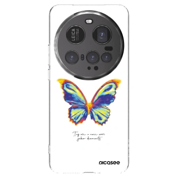 Picasee silikonowe przeźroczyste etui na Xiaomi 15 Ultra - Diamanty White