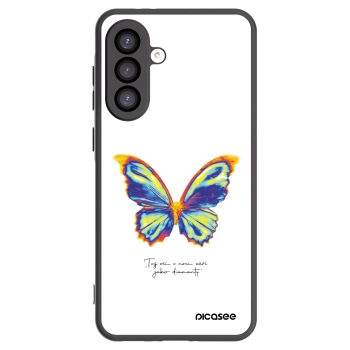 Picasee silikonowe czarne etui na Samsung Galaxy A26 5G A266B - Diamanty White