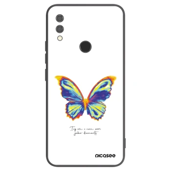 Picasee silikonowe czarne etui na Xiaomi Redmi Note 7 - Diamanty White
