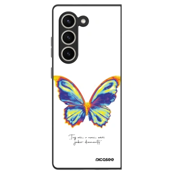 Etui na Samsung Galaxy Z Fold5 5G - Diamanty White