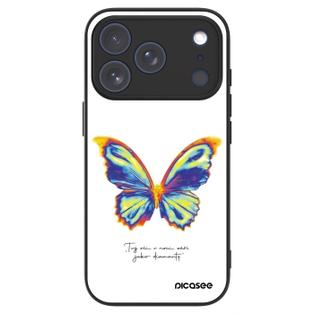 Picasee ULTIMATE CASE MagSafe pro Apple iPhone 17 Pro - Diamanty White