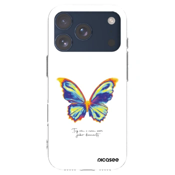 Picasee silikonowe przeźroczyste etui na Apple iPhone 17 Pro - Diamanty White