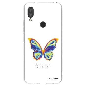 Picasee silikonowe przeźroczyste etui na Xiaomi Redmi 7 - Diamanty White
