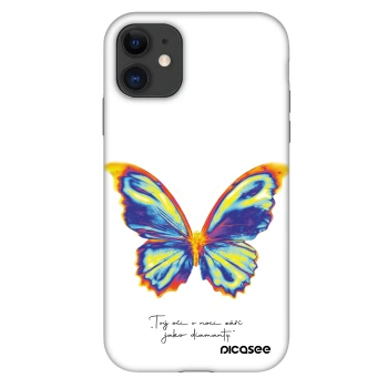 Etui na Apple iPhone 11 - Diamanty White