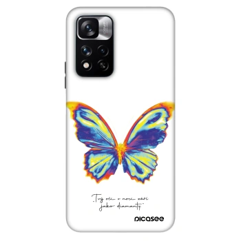 Etui na Xiaomi Redmi Note 11 Pro 5G - Diamanty White