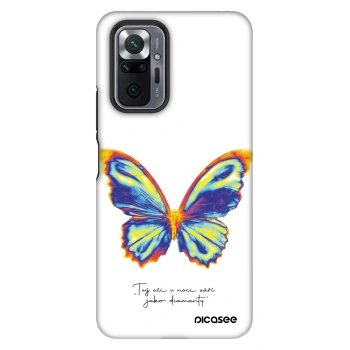Etui na Xiaomi Redmi Note 10 Pro - Diamanty White