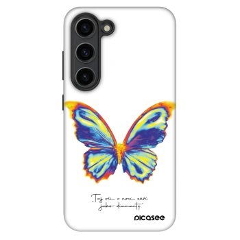 Etui na Samsung Galaxy S23+ 5G - Diamanty White