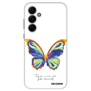 Etui na Samsung Galaxy A55 5G A556B - Diamanty White