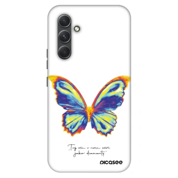 Etui na Samsung Galaxy A54 5G A546B - Diamanty White