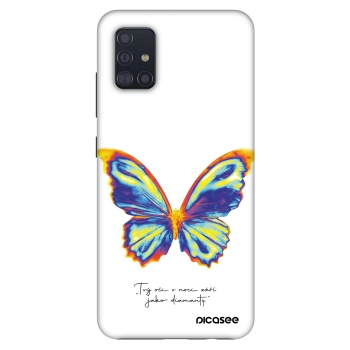 Etui na Samsung Galaxy A51 A515F - Diamanty White