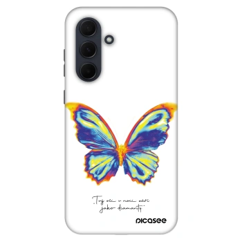 Etui na Samsung Galaxy A35 5G A356B - Diamanty White