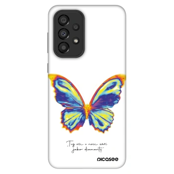 Etui na Samsung Galaxy A33 5G A336 - Diamanty White