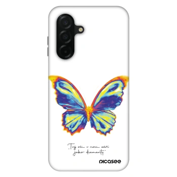 Etui na Samsung Galaxy A26 5G A266B - Diamanty White