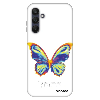Etui na Samsung Galaxy A25 A256B 5G - Diamanty White