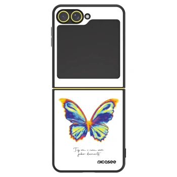 Etui na Samsung Galaxy Z Flip7 FE 5G - Diamanty White