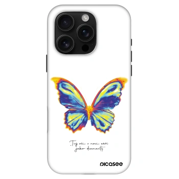 Picasee Fashion Case MagSafe na Apple iPhone 16 Pro - Diamanty White