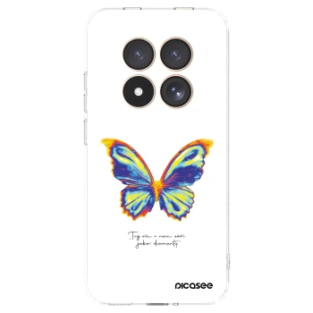 Picasee silikonowe przeźroczyste etui na Xiaomi Redmi Note 15 Pro 4G - Diamanty White