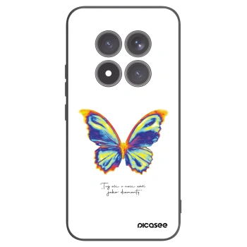 Picasee silikonowe czarne etui na Xiaomi Redmi Note 15 Pro+ - Diamanty White