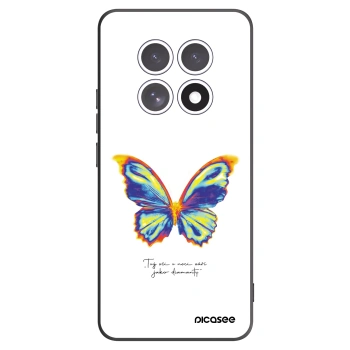 Picasee silikonowe czarne etui na Xiaomi Redmi Note 15 4G - Diamanty White