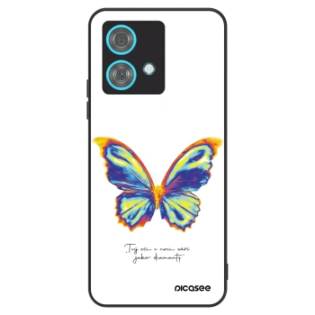 Etui na Motorola Edge 40 Neo - Diamanty White