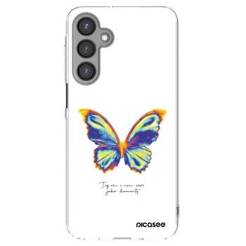 Picasee silikonowe przeźroczyste etui na Samsung Galaxy A16 4G - Diamanty White