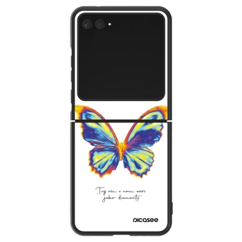 Etui na Motorola Razr 60 - Diamanty White