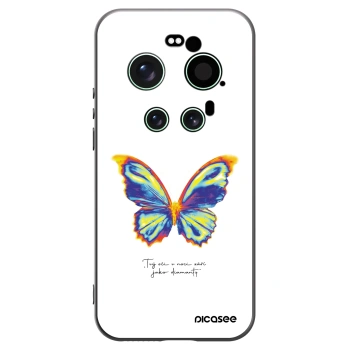 Picasee silikonowe czarne etui na Xiaomi 17 Ultra - Diamanty White