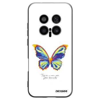 Picasee silikonowe czarne etui na Honor Magic8 Pro 5G - Diamanty White