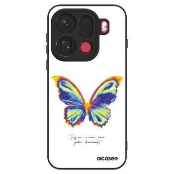 Etui na OPPO Find X9 Pro - Diamanty White