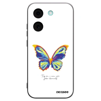Picasee silikonowe czarne etui na Xiaomi Poco X8 Pro - Diamanty White