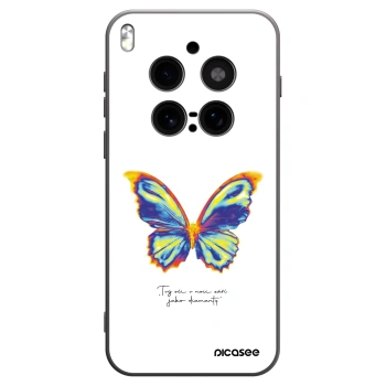 Picasee silikonowe czarne etui na Vivo X300 Pro - Diamanty White