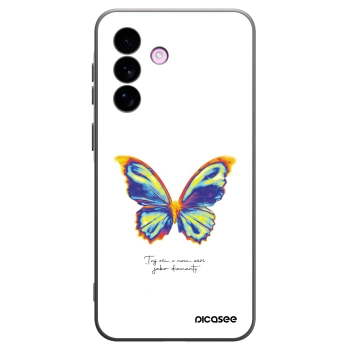 Picasee silikonowe czarne etui na Samsung Galaxy A57 5G - Diamanty White