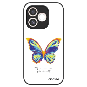 Etui na Honor 600 Lite - Diamanty White