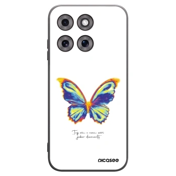 Picasee silikonowe czarne etui na Motorola Moto G77 - Diamanty White