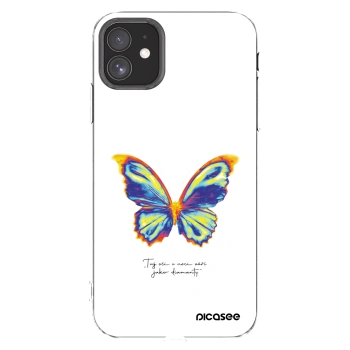 Picasee silikonowe przeźroczyste etui na Apple iPhone 11 - Diamanty White